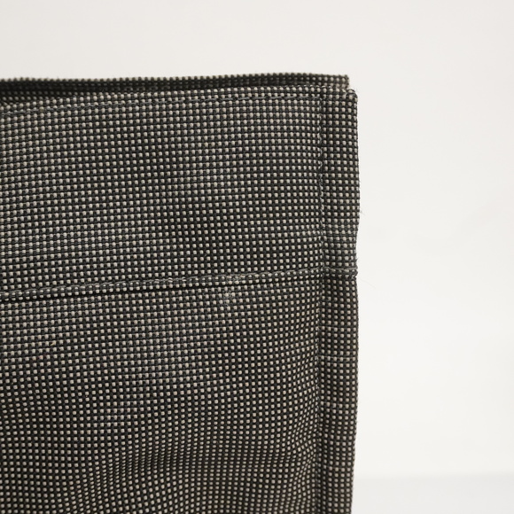 Auth Hermes Her Line Yale Line MM Women's Canvas Tote Bag Black - Picture 6 of 11